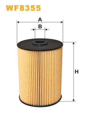 WIX FILTERS WF8355: Brandstoffilter
