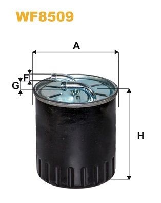 WIX FILTERS WF8509: Brandstoffilter