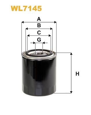 WIX FILTERS WL7145: Ölfilter