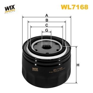 WIX FILTERS WL7168: Filtro olio