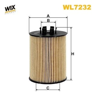 WIX FILTERS WL7232: Olejový filter