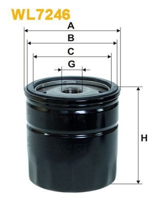 WIX FILTERS WL7246: Ölfilter