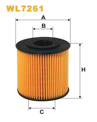 WIX FILTERS WL7261: Filtro olio