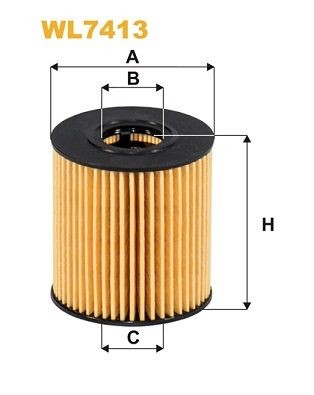 WIX FILTERS WL7413: Oliefilter
