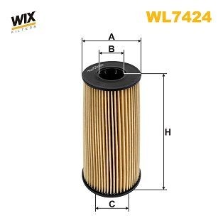 WIX FILTERS WL7424: Oliefilter