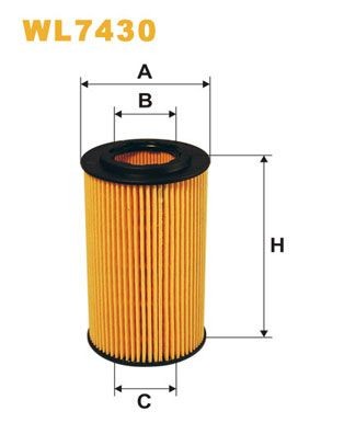 WIX FILTERS WL7430: Oliefilter