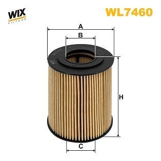 WIX FILTERS WL7460: Oliefilter