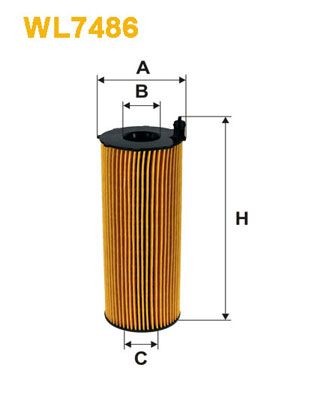 WIX FILTERS WL7486: Oliefilter