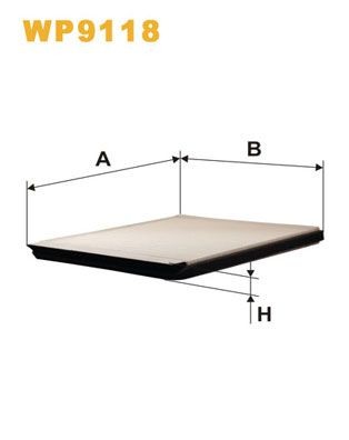 WIX FILTERS WP9118: Filtro abitacolo Filtro particellare