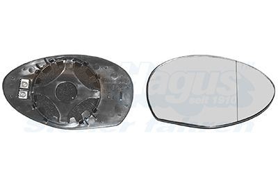 VAN WEZEL 0147838: Κρύσταλλο καθρέφτη, εξωτ. καθρέφτης * HAGUS * δεξιά