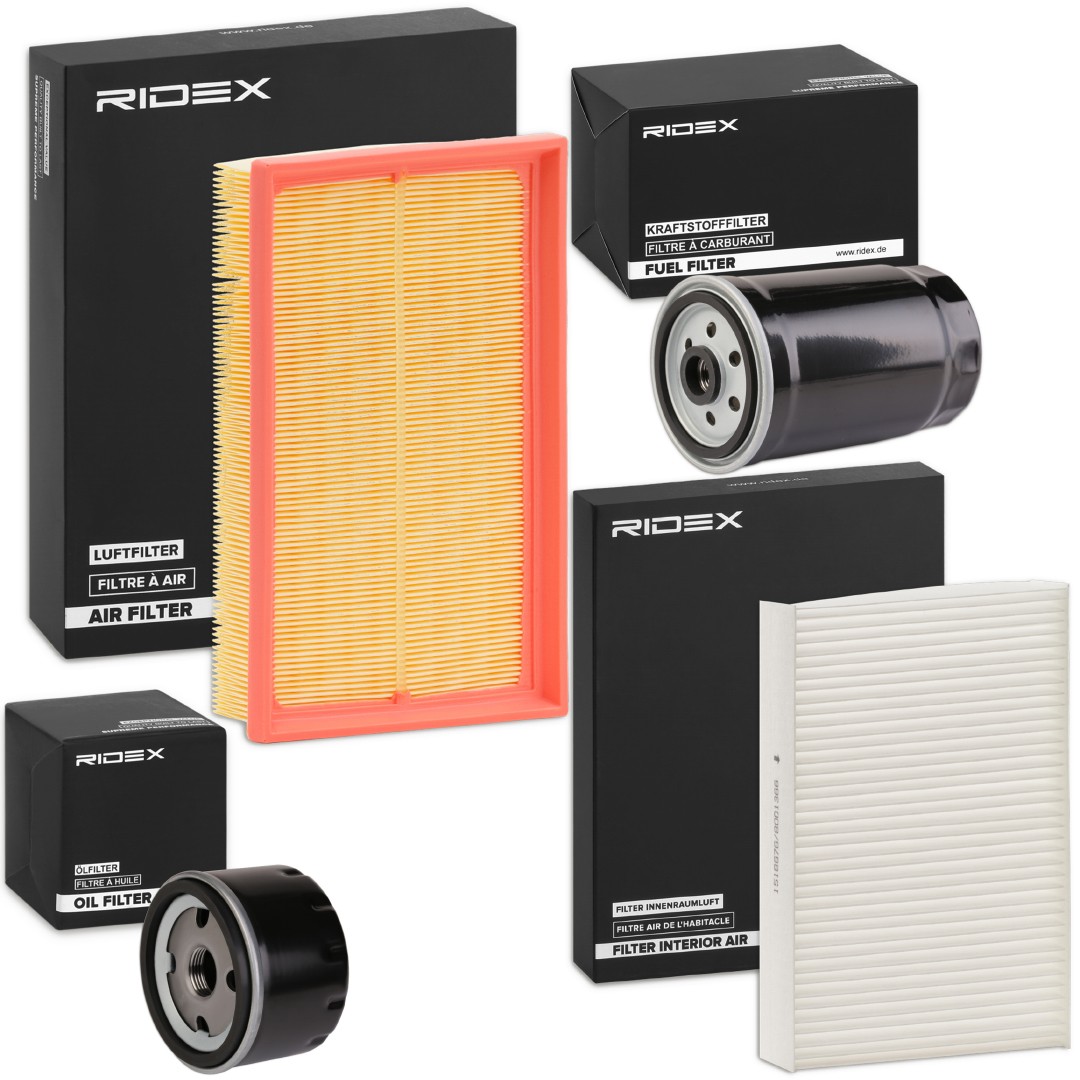 RIDEX 4055F0134: Filtersett