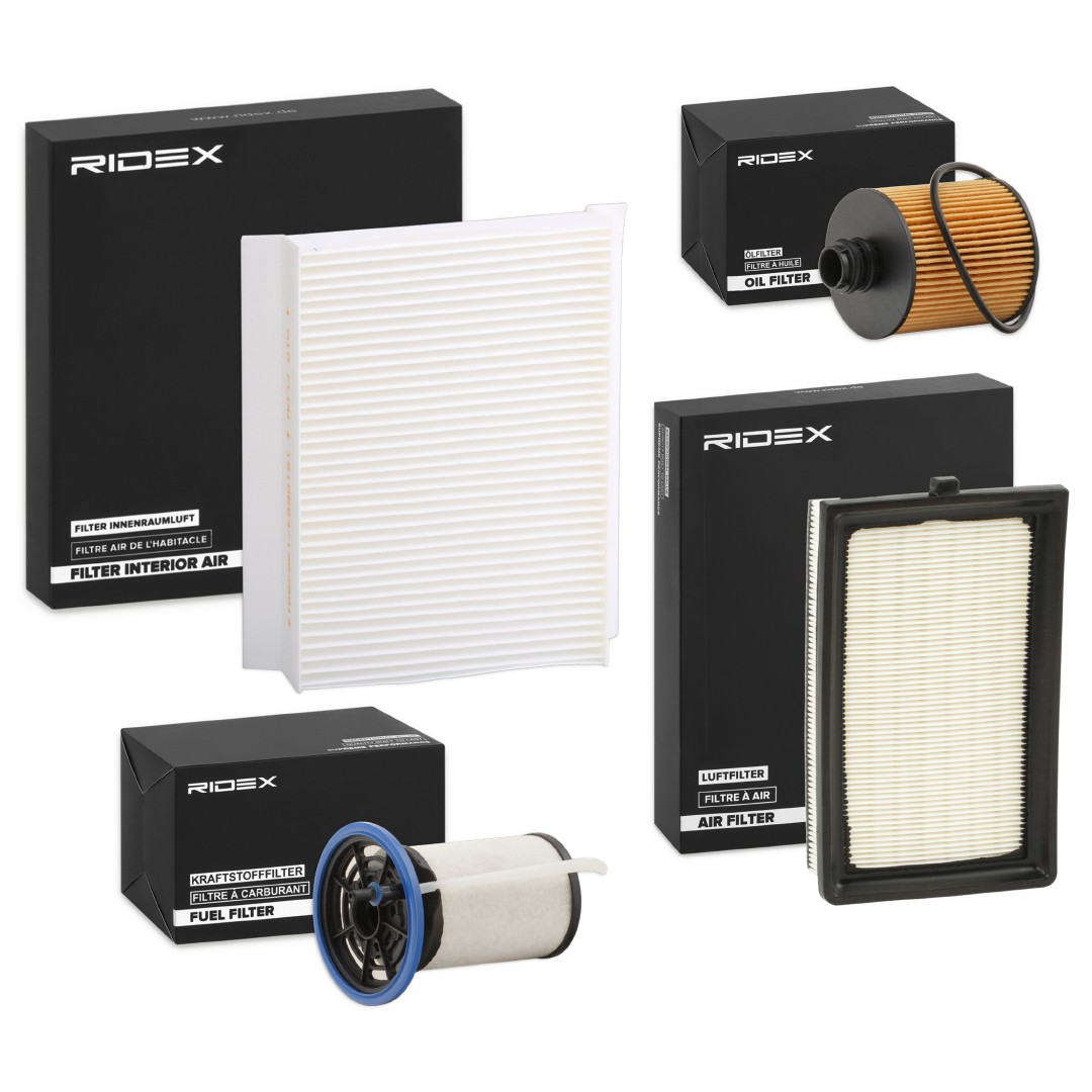 RIDEX 4055F0159: Filter - Sada