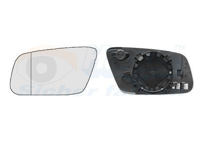 VAN WEZEL 0317837: Peegliklaas, Välispeegel * HAGUS * vasakul