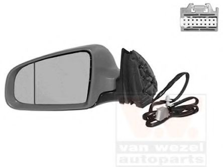 VAN WEZEL 0325819: Εξωτερικός καθρέπτης αριστερά, ηλεκτρικό