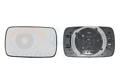 VAN WEZEL 0620837: Κρύσταλλο καθρέφτη, εξωτ. καθρέφτης * HAGUS * αριστερά