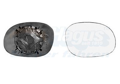 VAN WEZEL 0925832: Κρύσταλλο καθρέφτη, εξωτ. καθρέφτης * HAGUS * δεξιά