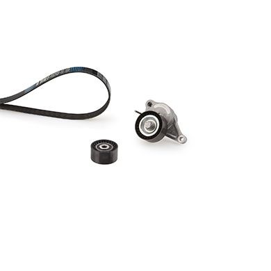 GATES K017PK1668: Jogo de correias trapezoidais estriadas Micro-V Kit