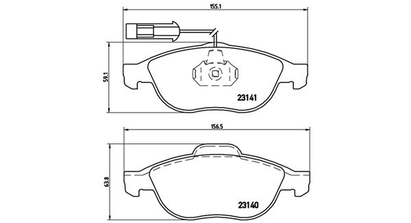 MAGNETI MARELLI 363700423075: Bremseklodser