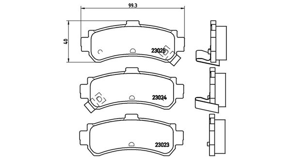 MAGNETI MARELLI 363700456035: Bremseklodser