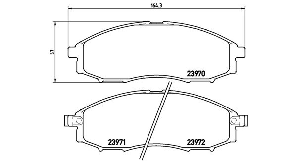 MAGNETI MARELLI 363700456049: Klocki hamulcowe