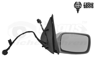 VAN WEZEL 1831818: Ārējais atpakaļskata spogulis * HAGUS * pa labi