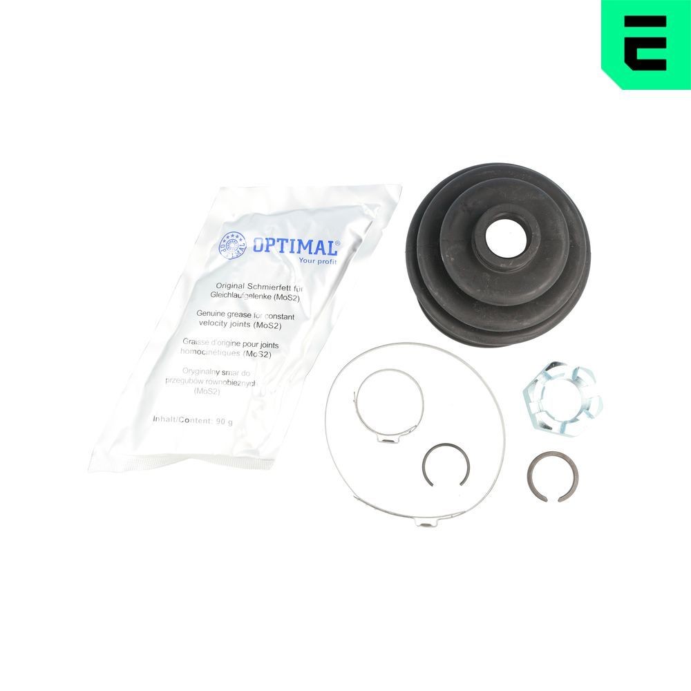 OPTIMAL CVB-10174CR: Asmanchetten set Rubber