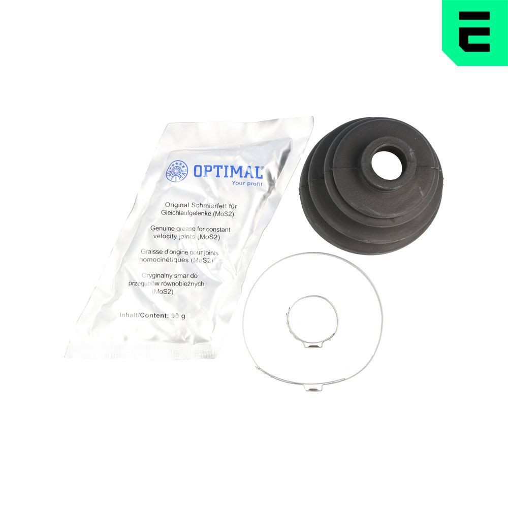 OPTIMAL CVB-10438CR: Asmanchetten set Rubber