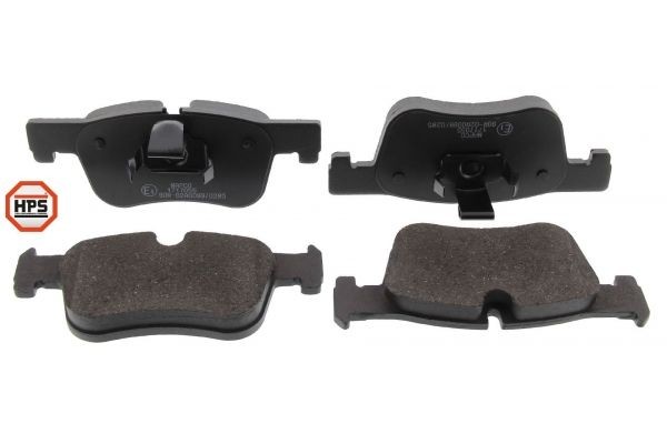 MAPCO 6636HPS: Fékbetét készlet, tárcsafék elsőtengely