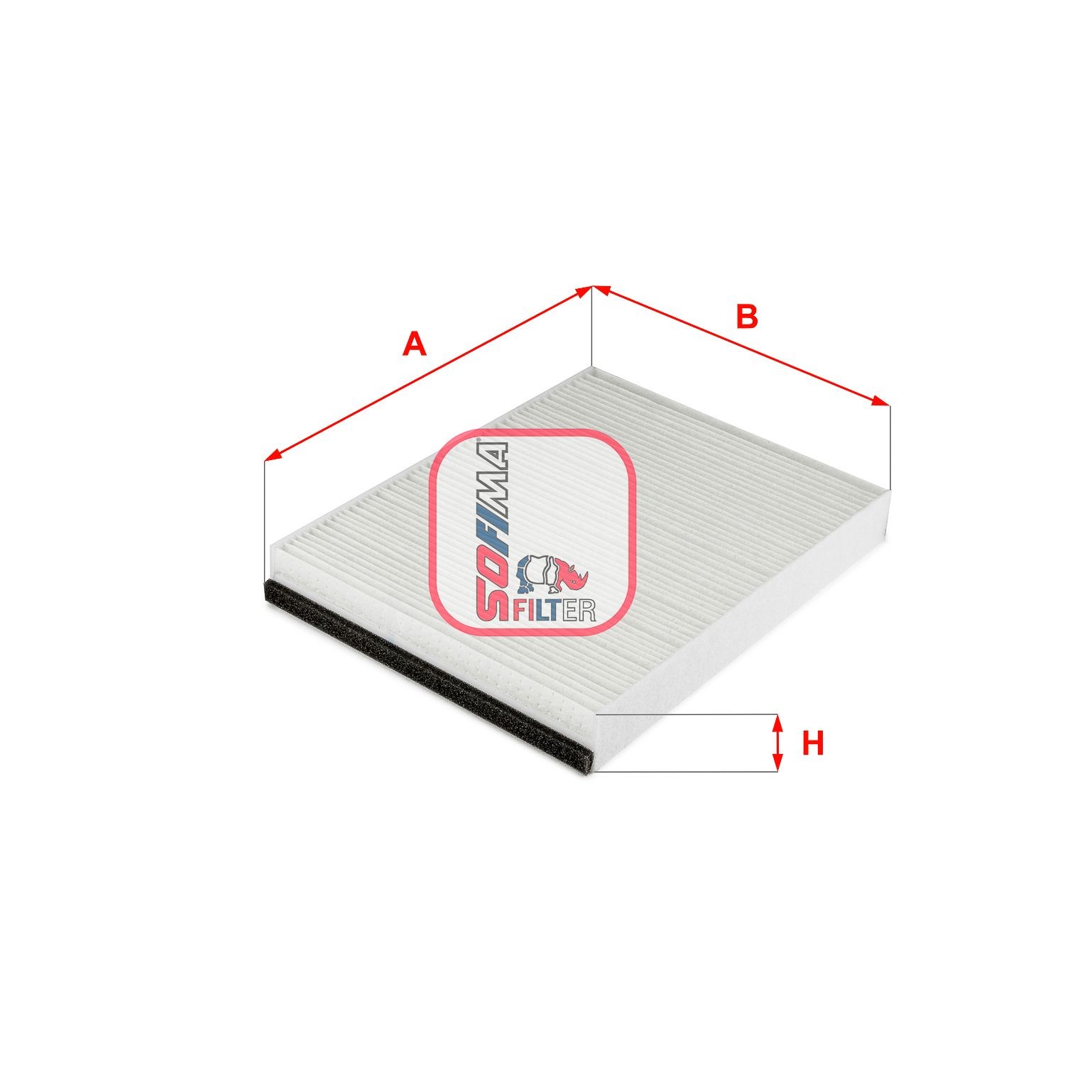 SOFIMA S 3320 C: Interieurfilter Stoffilter