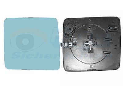 VAN WEZEL 3024836: Κρύσταλλο καθρέφτη, εξωτ. καθρέφτης * HAGUS * δεξιά