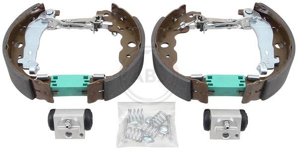 A.B.S. 111504: Kit de freins à tambour avec cylindre de roue, avec accessoires