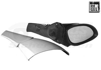 VAN WEZEL 3766808: Външно огледало * HAGUS * дясно