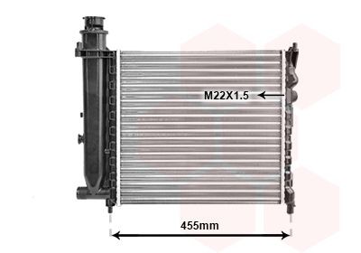 VAN WEZEL 40002073: Radiateur du moteur