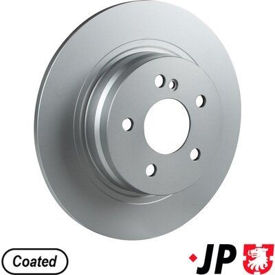 JP GROUP 1363203300: Bromsskiva JP Bakaxel, Ø: 300mm, full, Ø: 300mm, belagd
