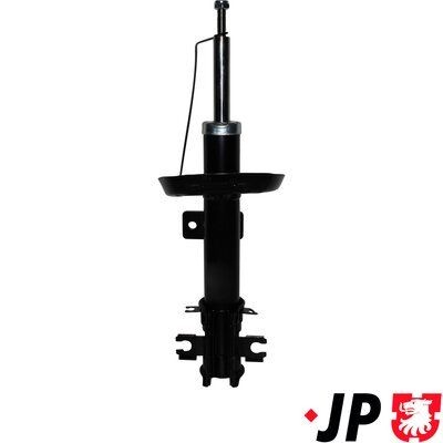 JP GROUP 3342101680: Αμορτισέρ JP Mπροστινός άξονας δεξιά, Πίεση γκαζιού, Γόνατο ανάρτησης