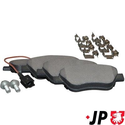 JP GROUP 3363601310: Bremseklodser JP foraksel