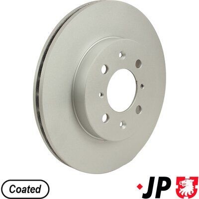 JP GROUP 3463100300: Bromsskiva JP framaxel, Ø: 262mm, ventilerad invändigt, Ø: 262mm, belagd