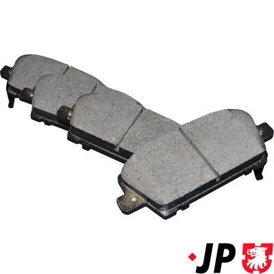 JP GROUP 3463601010: Bromsbelägg JP framaxel