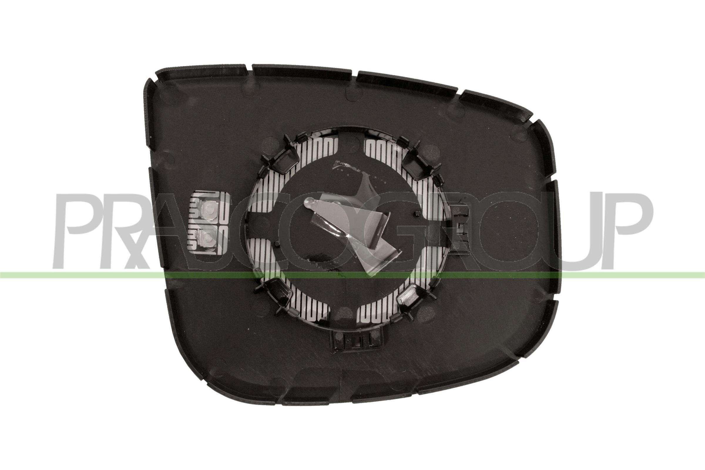 PRASCO PG9107514: Spoguļstikls, Ārējais atpakaļskata spogulis pa kreisi