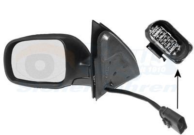 VAN WEZEL 5817807: Εξωτερικός καθρέπτης * HAGUS * αριστερά