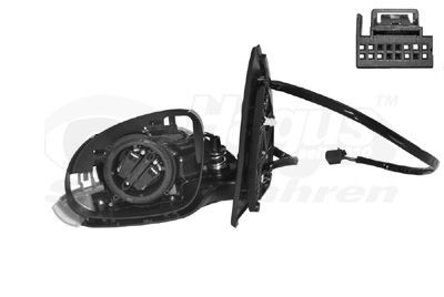 VAN WEZEL 5894855: Buitenspiegel * HAGUS * Links