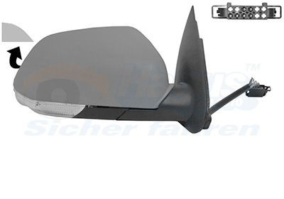 VAN WEZEL 7622818: Εξωτερικός καθρέπτης * HAGUS * δεξιά