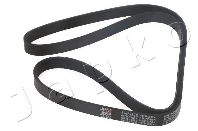 JAPKO 6PK1563: Correia trapezoidal estriada 1563mm, Número de nervuras: 6