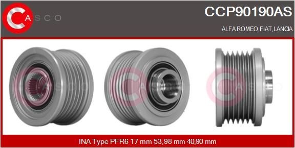 CASCO CCP90190AS: Riemschijf, dynamo Genuine