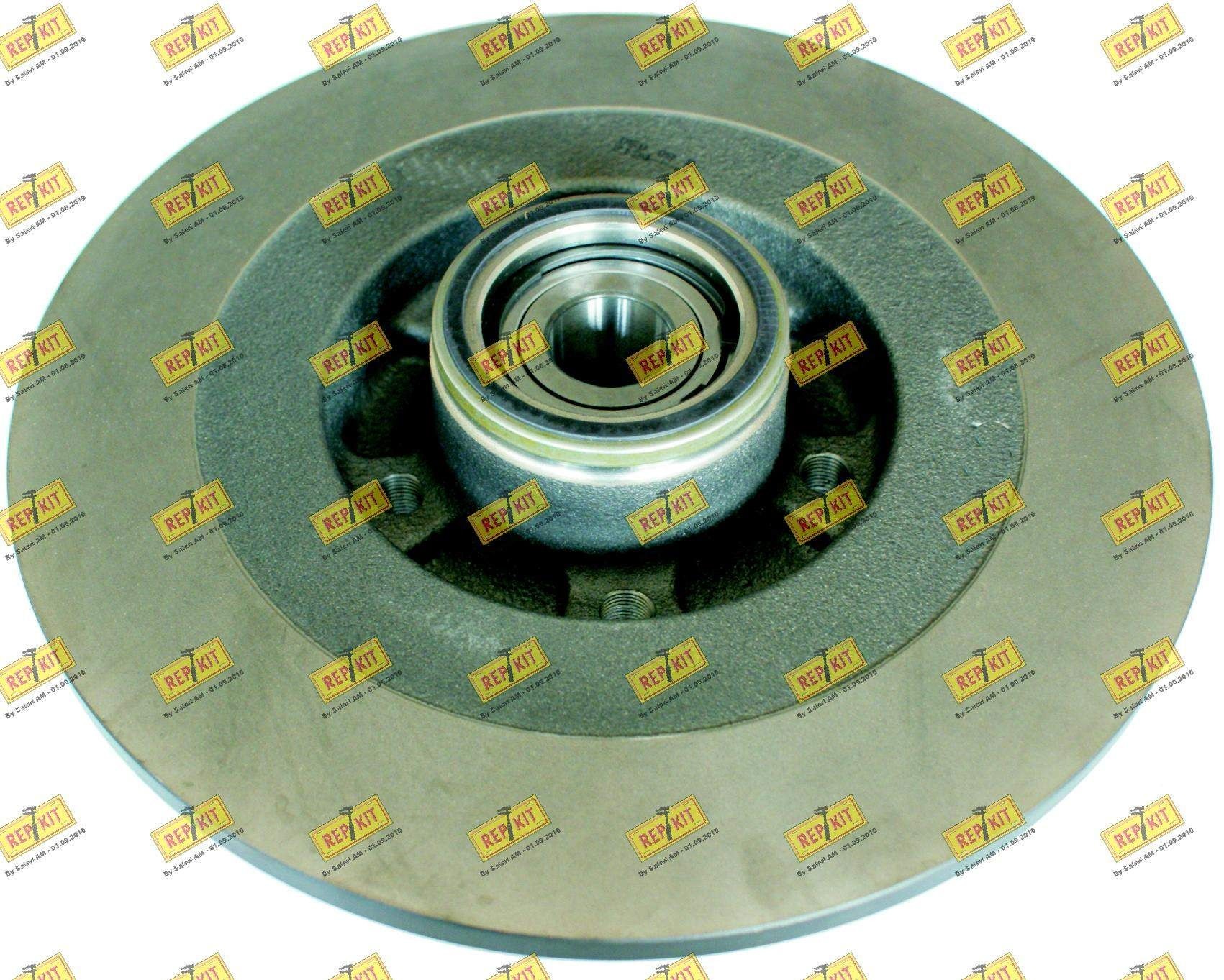 REPKIT RKB2314: Remschijf Ø: 300mm, interne ventilatie, Ø: 300mm, Met ingebouwde magnetische sensorring, Met ingebouwd wiellager