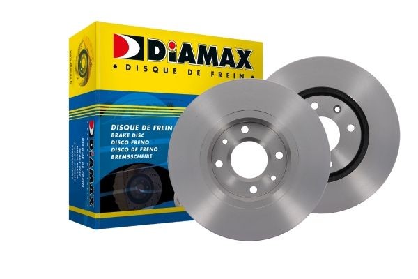 DIAMAX N08017: Tarcza hamulcowa Ø: 283[mm], z wentylacją wewnętrzną, Ø: 283[mm]
