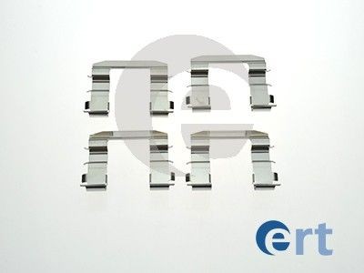 ERT 420205: Lisakomplekt, ketaspiduriklotsid Esisild