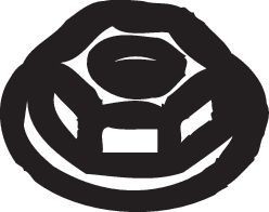 BOSAL 258-036: Veržlė, išmetimo kolektorius