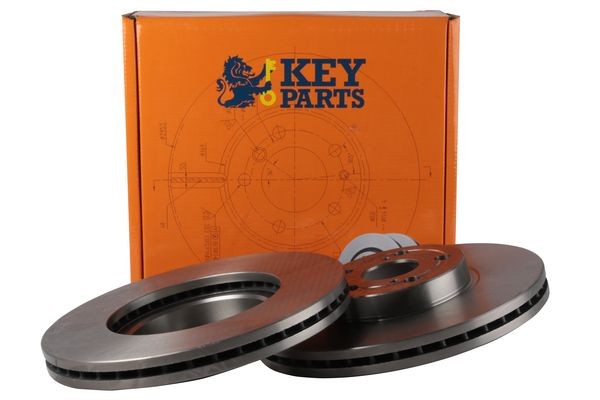 KEY PARTS KBD4458: Remschijf Ø: 277mm, Geventileerd, Ø: 277mm, Geen coating
