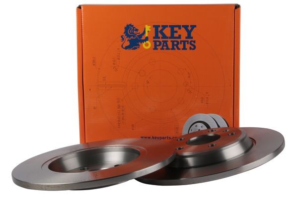 KEY PARTS KBD4635: Remschijf Ø: 300mm, volledig, Ø: 300mm, Geen coating